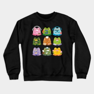 Be like a frog Crewneck Sweatshirt